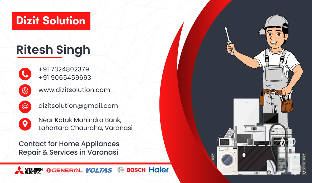 Cover photo of Dizit Solution | AC, Refrigerator & Washing Machine Repair & Services in Varanasi